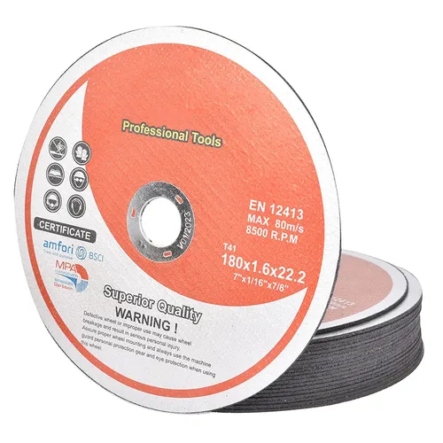 Vista 8 de ALL-CARB Paquete de 25 ruedas de corte de metal y acero inoxidable de 4 pulgadas x 0.040 pulgadas x 5/8 pulgadas, disco de corte de metal fino apto