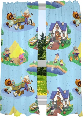 Vista 27 de Franco - Juego de cortinas para la habitación de los niños, 82 x 63 pulgadas, Minions de Mi Villano Favorito