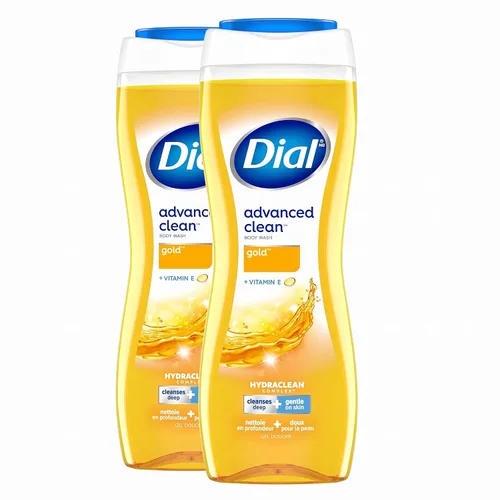 Vista 17 de Dial Gel de baño, complejo Hydraclean y vitamina E, dorado, 16 onzas