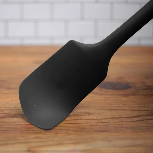 Vista 2 de RSVP International (ESP-WH) - Espátula de silicona favorita de Ela, negro, 11 pulgadas, silicona sin BPA, para raspar, voltear huevos, pasteles
