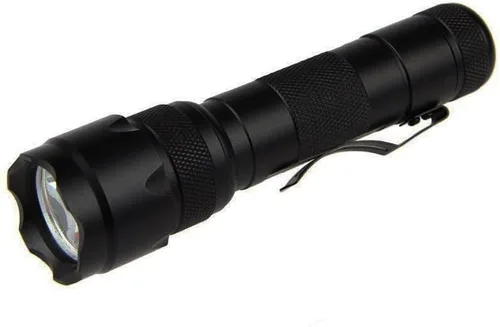 Vista 3 de WolfLight WF-502B CREE XM-L2 U2 U3 lámpara LED, un solo modo, 1200 lúmenes, portátil, táctica, con sujetador para deportes al aire libre