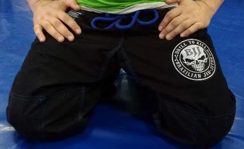 Vista 2 de Gi Store Rocks BJJ Parche Taladro para matar 47 pulgadas Jiu Jitsu PatchesIdeas de regalos de Jiu Jitsu brasileño