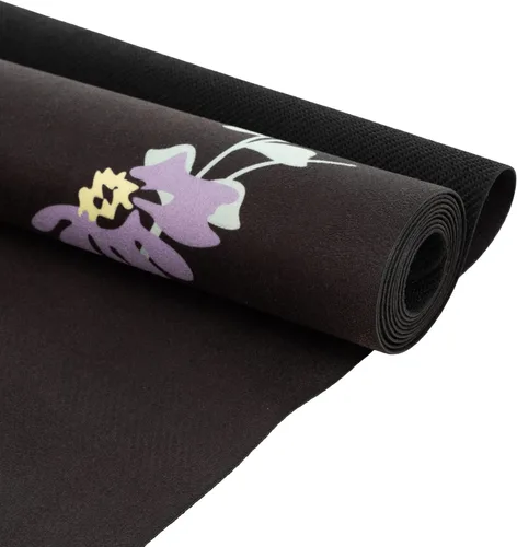Vista 7 de Yvonne Hummingbird Harmony - Tapete de yoga de viaje, ultrafino, 1/16 de pulgada, ligero, plegable y antideslizante, goma natural ecológica
