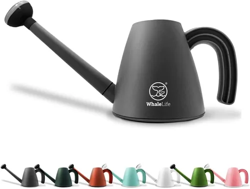 Vista 8 de WhaleLife Regadera interior para plantas de bonsái de casa (2.0L, azul)