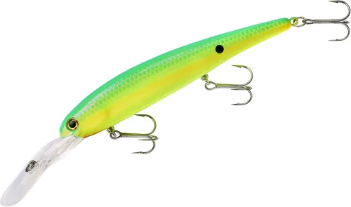 Vista 32 de Bandit Lures 4 3/4-Inch Slender Minnow Jerkbait Trolls Up to 27 Feet Deep, Universal Color Patterns, 1 Piece