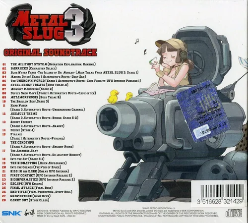 Vista 2 de Metal Slug 3 Original Soundtrack