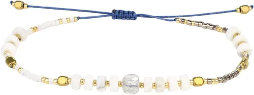 Vista 7 de KELITCH Women Strand Bracelets Seed Bead Thin Rope Friendship Bracelets Handmade Adjustable Jewelry