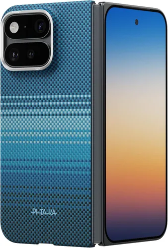 Vista 8 de pitaka Funda Ultra Slim para Pixel 11 Pro XL con sensación sin funda, color Negro Gris (Sarga)