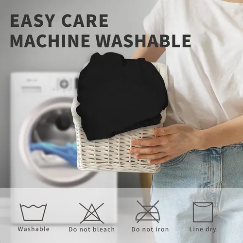 Vista 7 de Easy-Going - Juego de 2 fundas para sillas de comedor 100% impermeables, de tela Jacquard elástica, fundas protectoras removibles y lavables