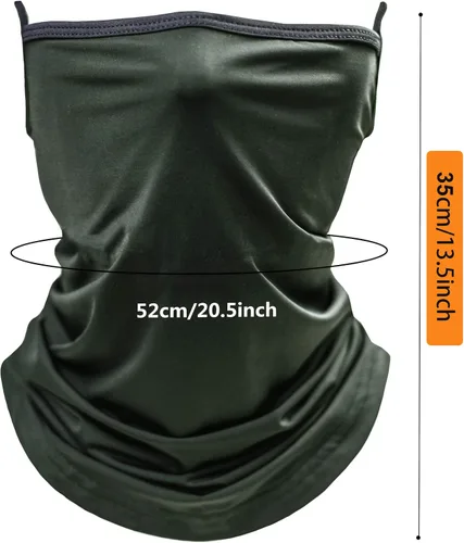 Vista 2 de Neck Gaiter Mask Gator Face Cover for Men Women