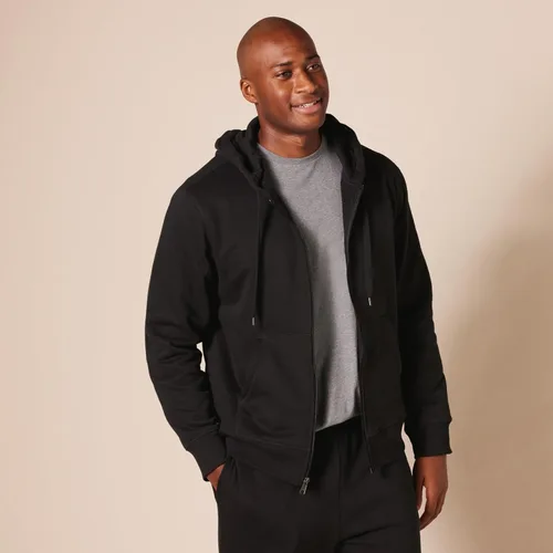 Vista 5 de Tienda Essentials Men's Full-Zip Hooded Fleece Sweatshirt (Available in Big & Tall)