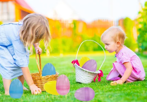 Vista 8 de The Dreidel Company Huevos de Pascua rellenables de 6 pulgadas, paquete de 6 unidades, translúcidos, coloridos de plástico gigante, se mantiene