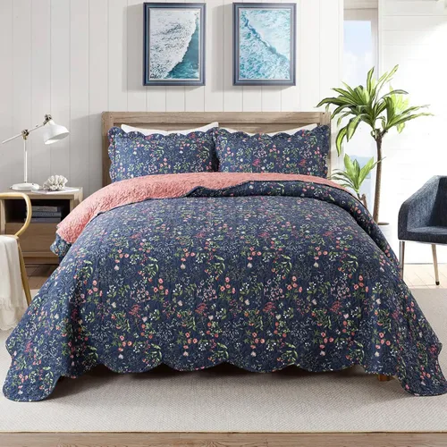 Vista 54 de Travan Juegos de Edredón de 2 Piezas Twin con Sham, Ropa de Cama de Gran Tamaño, Colcha Reversible, Juego de Cubrecama Suave, Tamaño Twin