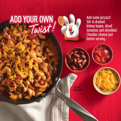 Vista 5 de Old El Paso Hamburger Helper - Macarrones con chile 5.2 onzas