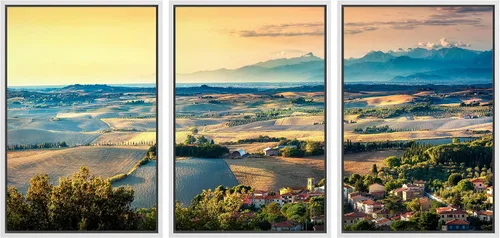 Vista 44 de wall26 Lienzo enmarcado para pared, juego de arte de selva, rana, hoja de palmera, naturaleza, desierto, arte moderno, realismo, decorativo