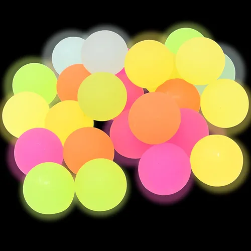 Vista 16 de Kiddie Play 25 Bouncy Balls for Kids Party Favors Bouncy Ball 27mm Superball Small Rubber Balls for Kids