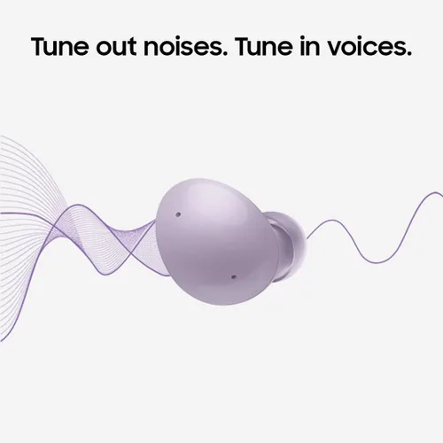 Vista 9 de Samsung Galaxy Buds 2 auriculares inalámbricos con cancelación de ruido, sonido ambiental, con Bluetooth, ligeros y cómodos, con control táctil