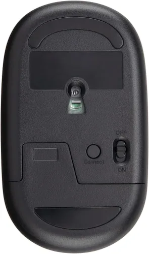 Vista 8 de Acer Ratón de computadora inalámbrico, ratones USB delgados de 2.4G con receptor USB-A, óptico de 1600 DPI, ratón para portátil con conexión plug
