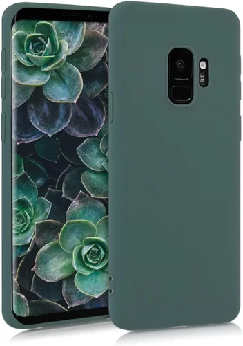 Vista 7 de kwmobile Funda compatible con Samsung Galaxy S9 - Funda protectora de silicona TPU suave y delgada - Arctic Night
