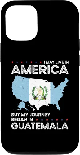 Vista 46 de Funda para iPhone 17, diseño de patriota guatemalteco estadounidense