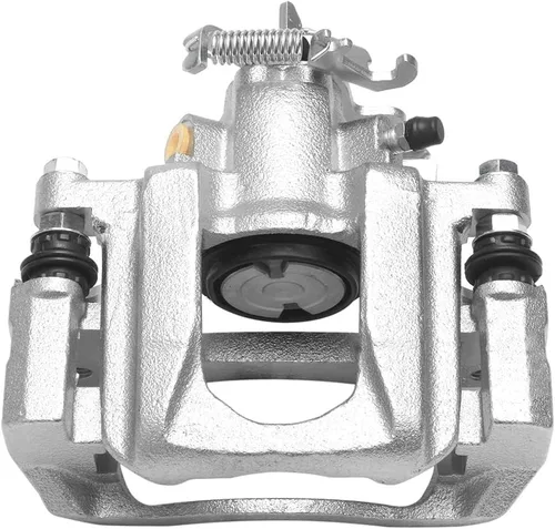 Vista 4 de Detroit Axle - Kit de freno trasero para Chrysler Town & Country Dodge Grand Caravan VW Routan, repuesto de pastillas de freno de cerámica