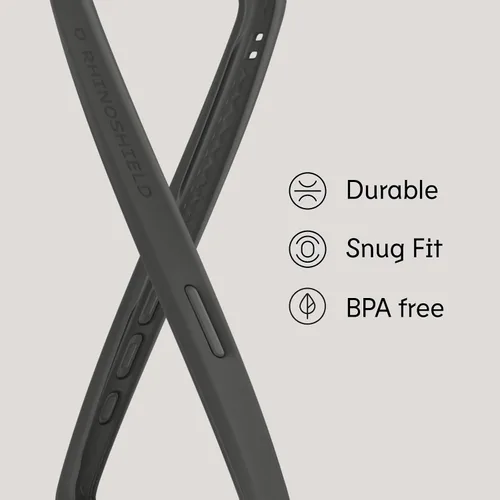 Vista 3 de RhinoShield Mod NX - Carcasa modular para iPhone 15 Funda protectora con placa trasera, diseño modular de 2 vías, protección contra caídas