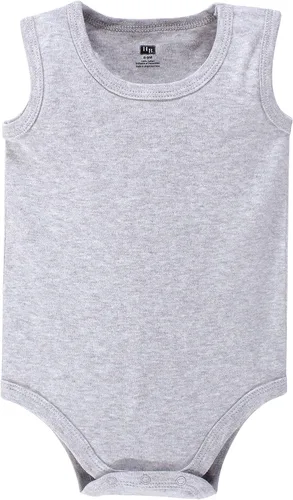 Vista 3 de Hudson - Mamelucos unisex, sin mangas y de algodón para bebé