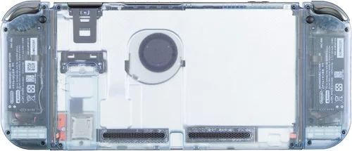 Vista 9 de eXtremeRate - Placa trasera para Nintendo Switch Console, NS Joycon con carcasa de mando de mano con botones de juego completo, carcasa de repuesto