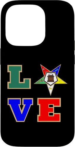 Vista 17 de OES Love Sister Order of the Eastern Star Parents' Christmas Case for iPhone 16