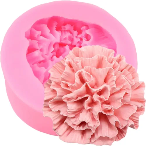 Vista 15 de Molde de silicona para flores de crisantemo para fondant de flores Estilo a