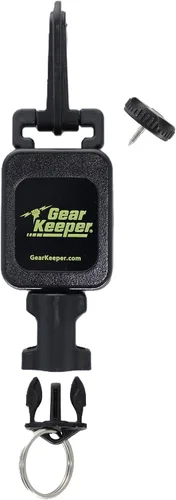 Vista 5 de Gear Keeper Luz de buceo y retractor de cámara subacuática - Correa retráctil para mantener el equipo de buceo seguro y accesible - Montaje de clip