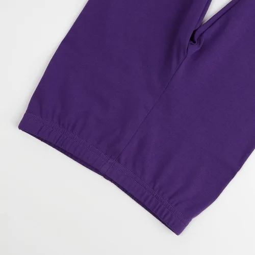 Vista 45 de HOOLCHEAN Leggings de algodón con volantes para bebés y niñas pequeñas