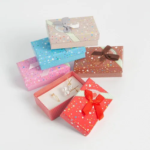 Vista 2 de 60 piezas organizador de joyas, cajas de joyería de viaje, caja de regalo portátil para niñas, organizador de aretes, soporte de anillo para mujer