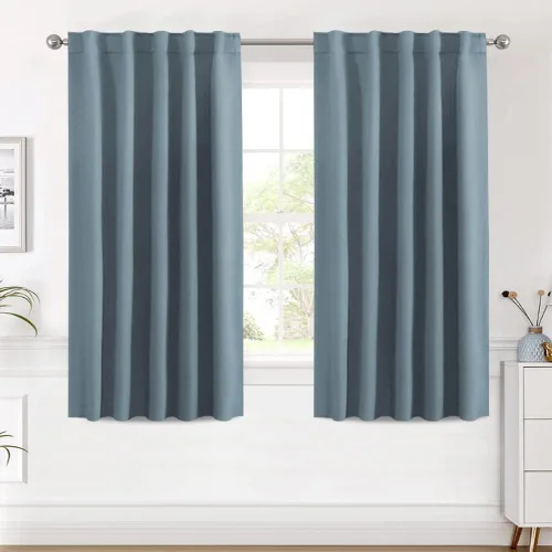 Vista 213 de H.VERSAILTEX Cortinas Opacas con Aislamiento Térmico, Paneles de Tratamiento de Ventanas que Oscurecen la Habitación, Cortinas Opacas para Sala