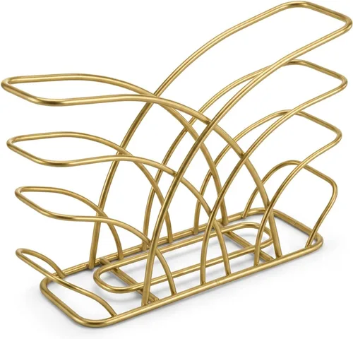 Vista 24 de Bandeja Soporte de Toallas de Invitados de Acrílico para Baño – Soporte Vertical para Toallas de Papel para Toallas de Mano Desechables, Organizador