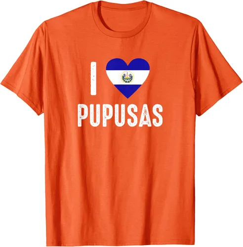 Vista 94 de Camiseta I Love Pupusa from El Salvador