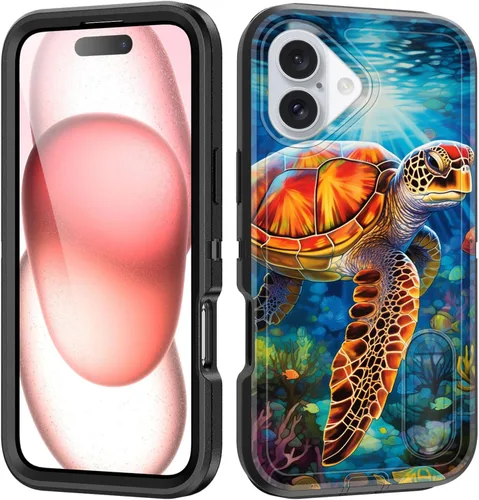 Vista 145 de Funda para iPhone Air con soporte integrado, a prueba de golpes, polvo y caídas, 3 capas, grado militar, funda protectora para iPhone Air de 6.5