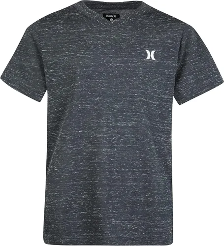 Vista 23 de Hurley Camiseta con cuello en V Cloud Slub Staple para niño (niños grandes)