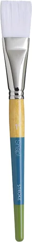 Vista 17 de Princeton PAB98502 9850R-0 Pincel a Presión, Taklon Redondo O, Blanco