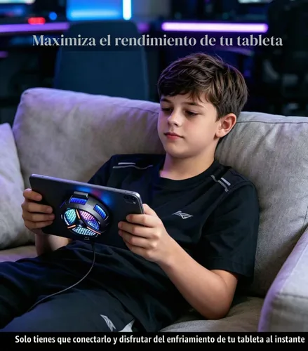 Vista 6 de Enfriador de iPad, enfriador magnético de tableta para Surface pro Solo enfriador