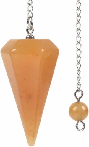 Vista 37 de Justinstones - Dije de piedras preciosas con cristales de roca hexagonales en punta reiki chakra