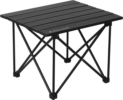 Vista 11 de ROCK CLOUD Mesa de camping portátil de aluminio ultraligera, plegable, mesa de playa para campamento, senderismo, mochileros, picnic al aire libre