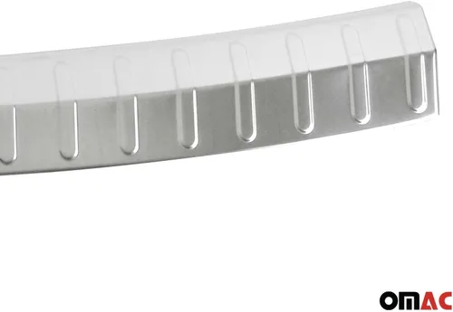 Vista 7 de OMAC Cubierta del umbral del maletero Protector de parachoques para VW Tiguan 2018-2024 acero inoxidable 1 unidad
