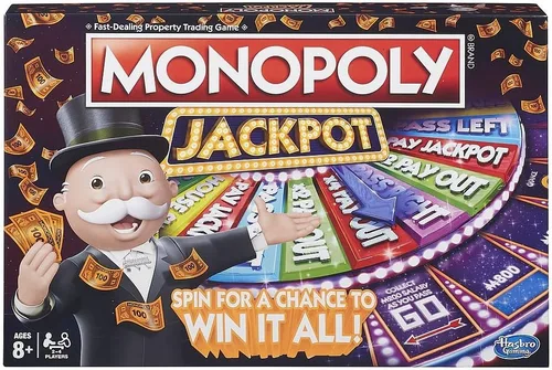 Vista 2 de Juego de mesa Hasbro Monopoly Jackpot