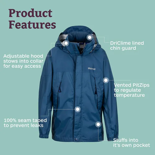 Vista 4 de Marmot Boy 's PrecipChaqueta para hombre