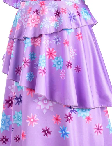 Vista 6 de Disfraz de princesa para niñas con accesorios