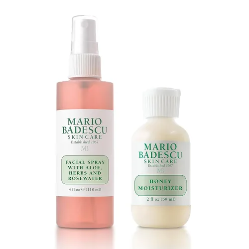 Vista 20 de Mario Badescu Espray facial con aloe, hierbas y agua de rosas para todo tipo de piel, bruma facial que hidrata, rejuvenece y aclara