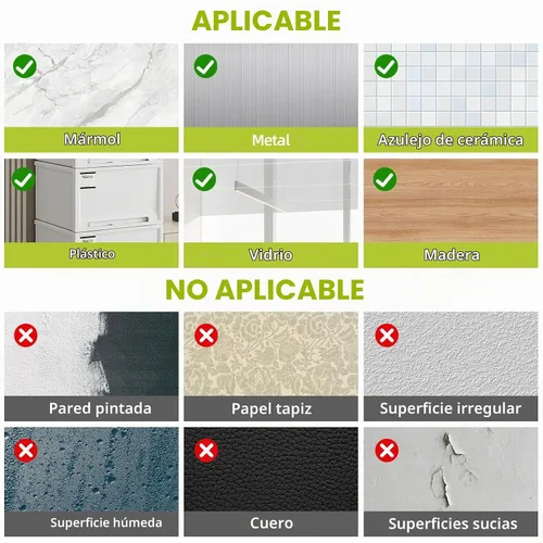Vista 9 de Cinta de doble cara de 0.39" x 9.85 pies, cinta adhesiva de montaje resistente y extraíble sin daños, cinta de espuma PE sin residuos, cinta