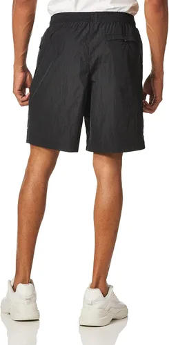 Vista 2 de Champion Pantalones cortos de calentamiento para hombre, pantalones cortos de nailon para hombre, pantalones cortos de gimnasio para hombres
