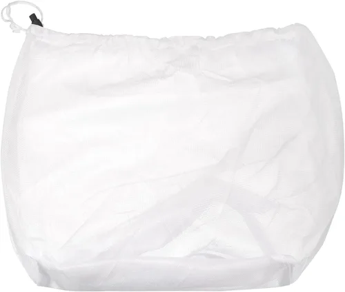 Vista 3 de uxcell Bolsas de malla para lavandería, cestas de 11.8 x 15.7 pulgadas, bolsas de malla con cordón de red fina, pequeñas bolsas de malla lavables a